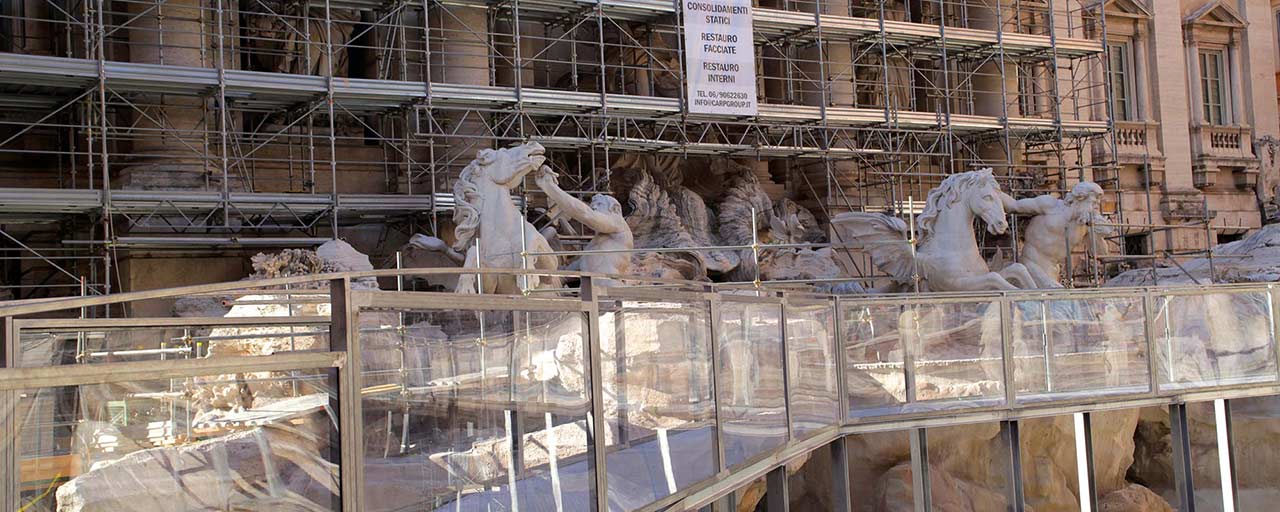 Fontana di Trevi - Restauro archeologico e monumentale - Foto 4